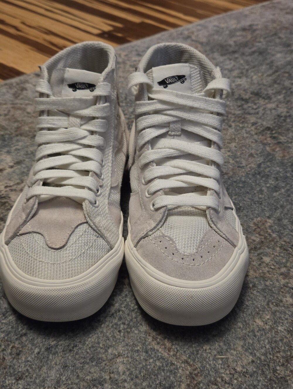 Vans Vault Sk8-Hi WP VR3 LX Marshmallow White Men 5.5 Women 7